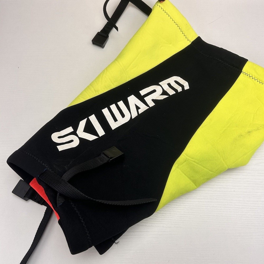 Ski Warm Men's Yellow / Black Diving Surfing Shorts 28" - Picture 2 of 5